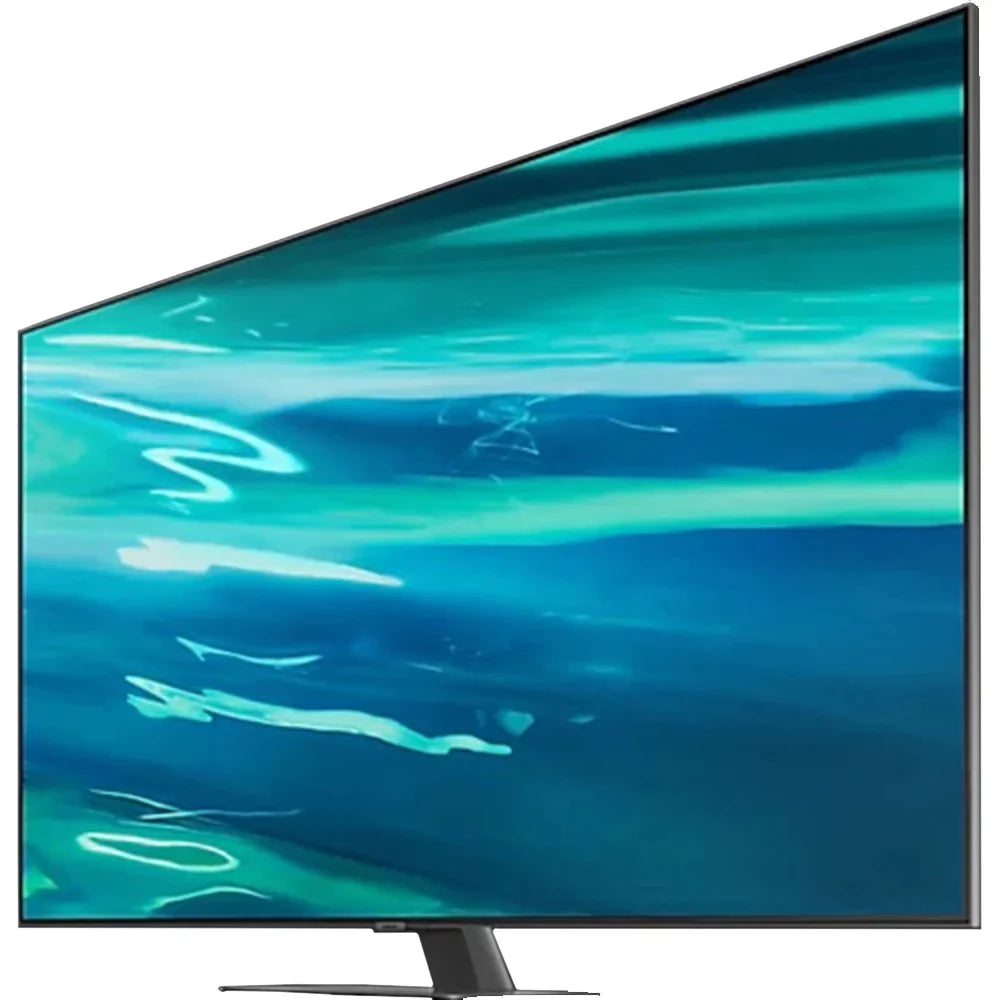 55 Year Extended Plan Bundle (2021) Smart UHD Inch 2 TV Premium 4K Restored Protection (Refurbished) with QLED QN55Q80AA