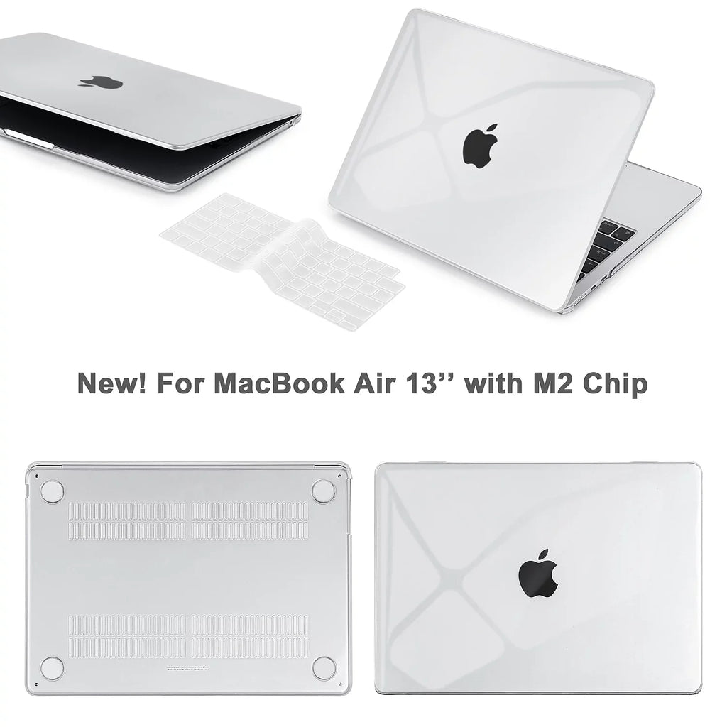 Sleeve Keyboard Crystal with Laptop Cover Hard-Shell Techprotectus Clear (TP-CYC-K-MA13M2)