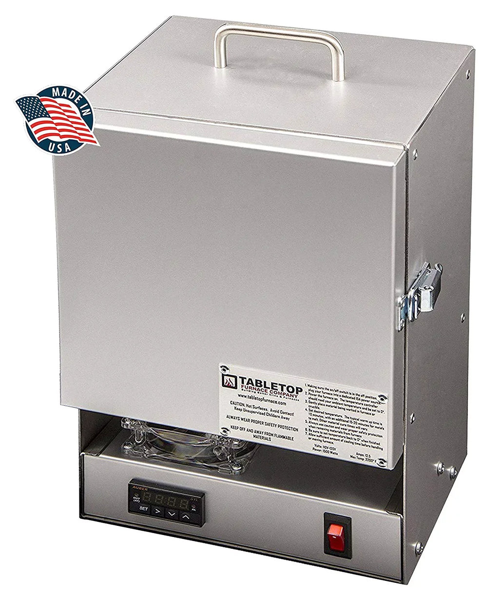 Kiln RapidFire Tabletop Clay Firing Making Enameling Pro-L Furnace Ceramic Stainless FUR-0056 Furnace Steel Metal - Electric Company Jewelry