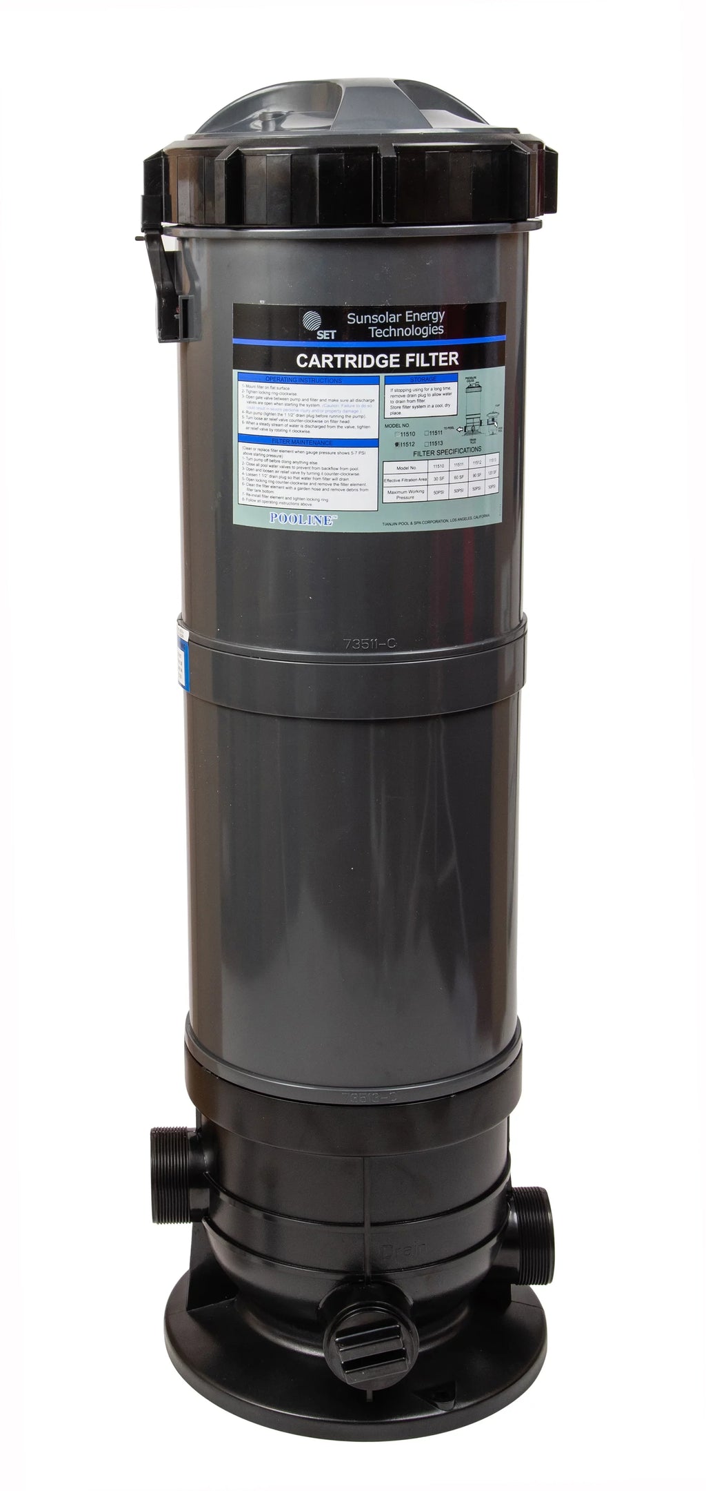 for with 90SF Pools Filter Swimming Gauge Cartridge Pressure System