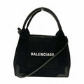 Balenciaga Ladies XS 2WAY Shoulder 390346 Handbag Bag Cabas Navy (Good) Pre-Owned