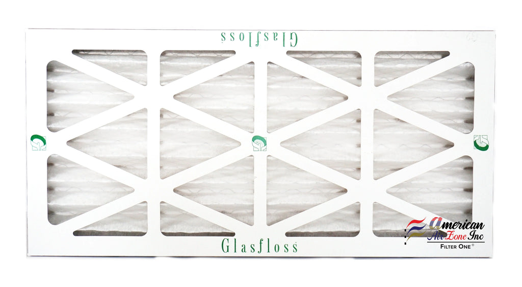 Glasfloss 4) Filter - 10 Made MERV - In of Filter Pleated Air USA. Furnace 12x25x2 The 2" Home Office - (Pack Air or HVAC AC or - - Filter - Air