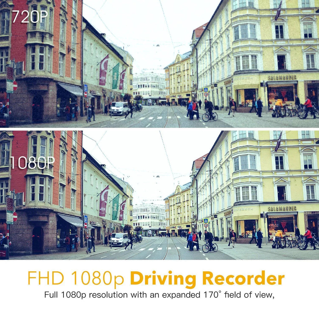 Full Mini - Play Dashcam Plug & 1080p JS HD Dash Dash Cam-