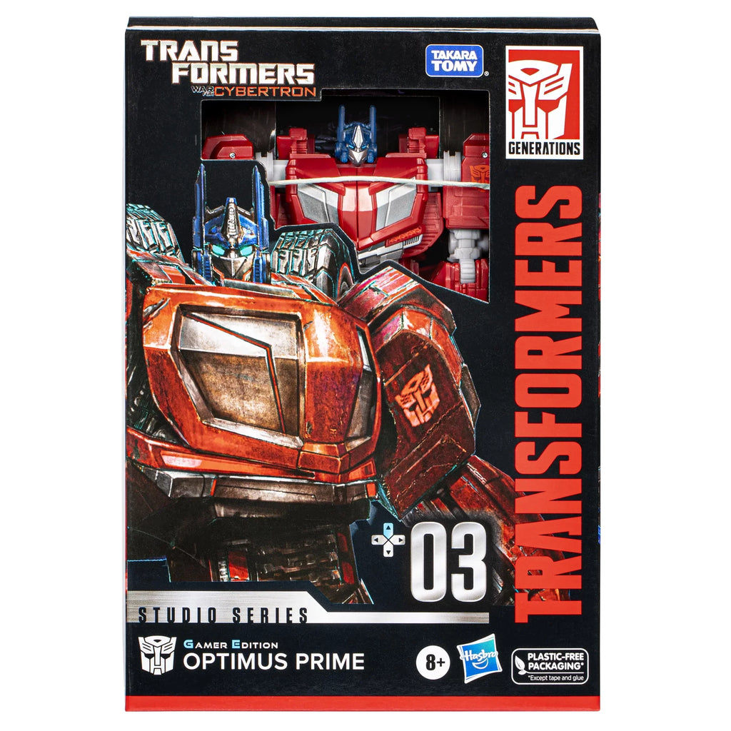 Edition Action Gamer 03 Converting Series Voyager Transformers Prime (6.5”) Studio Optimus Figure