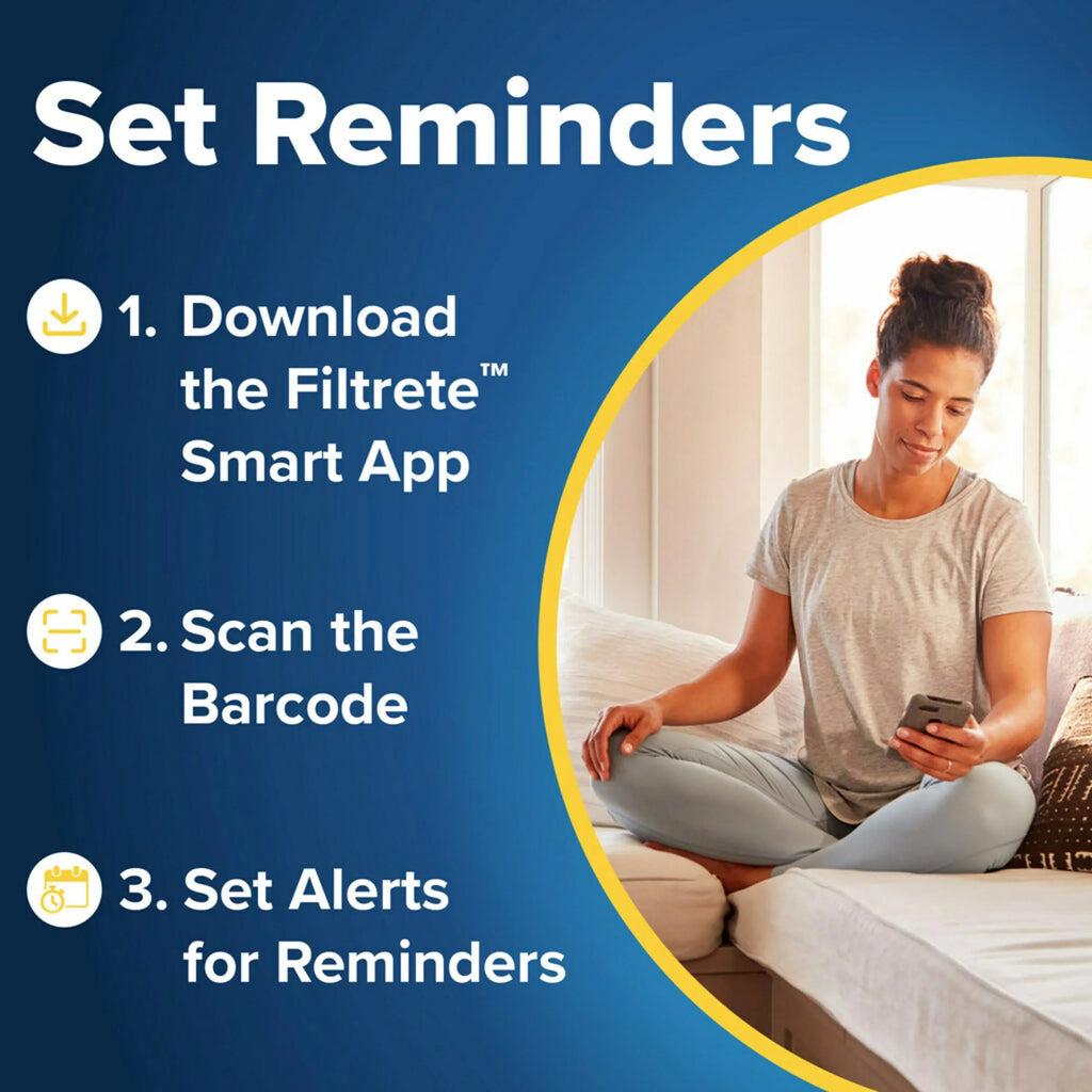 Filter, 1500 Reduction, MERV Filtrete MPR Air Filters 12, 4 Advanced 12x12x1 Allergen