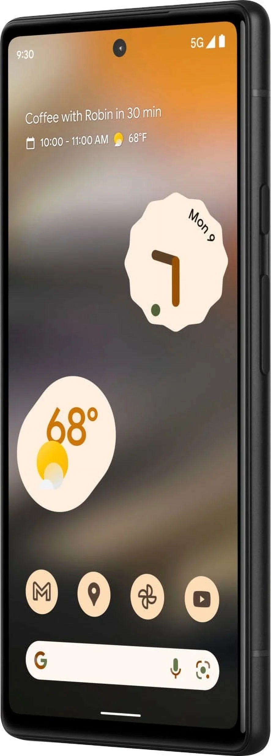 GA02998 Charcoal 6a (Unlocked) Restored Pixel 128GB (Refurbished)