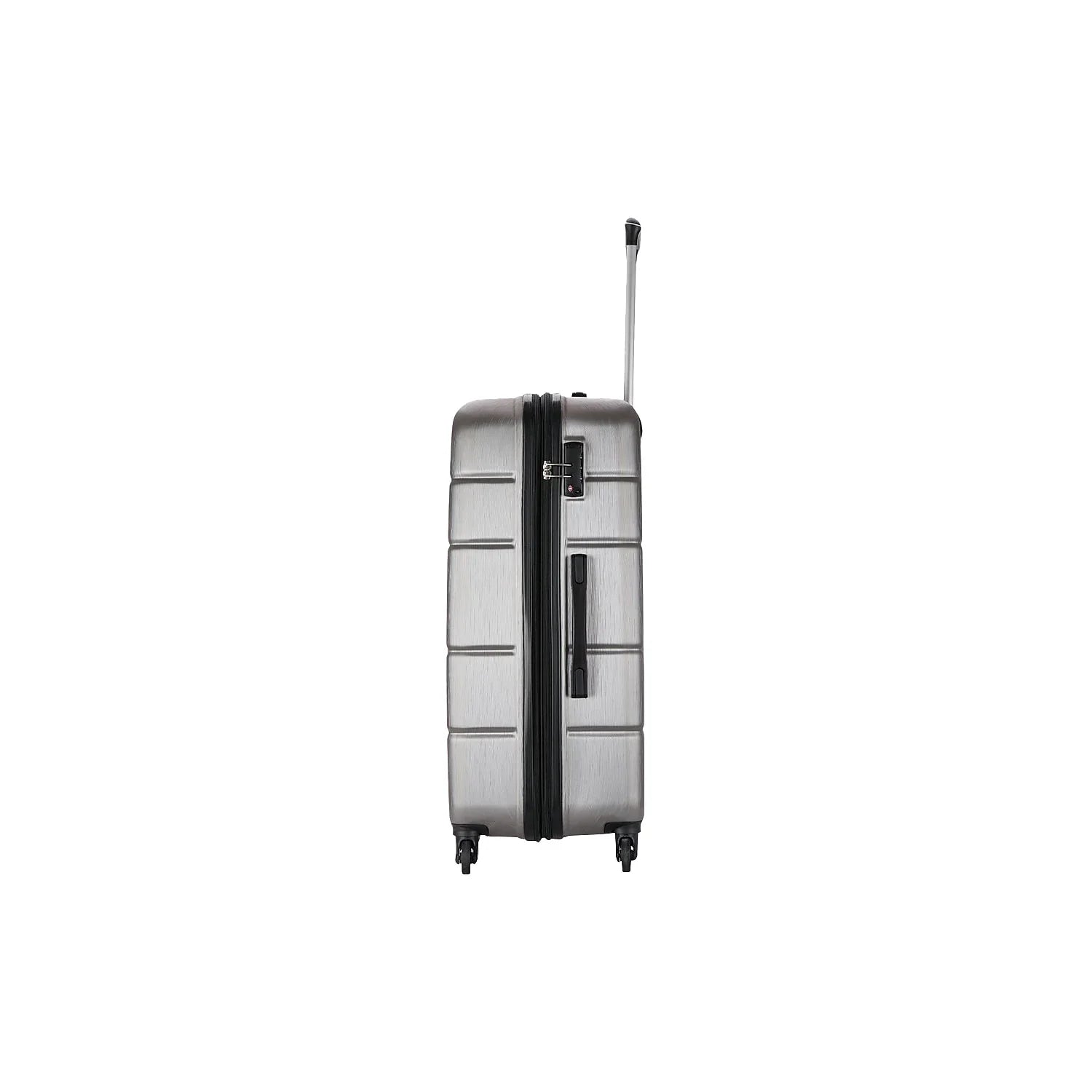 Spinner 4-Wheel (DKROD00L-COA) Large Plastic RODEZ DUKAP Luggage Silver