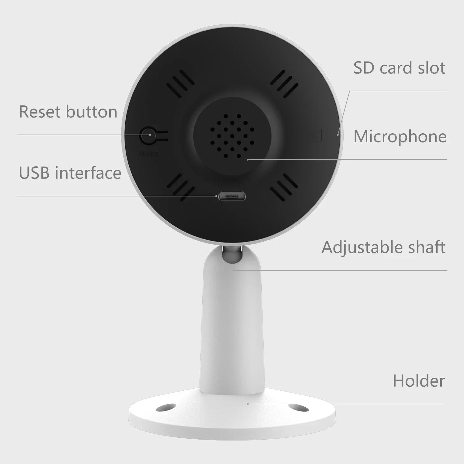 1080p Surveillance Indoor Home (2-Pack) , Camera and 2-Way Camera HD Phone Audio Arenti Vision APP Security IN1 Night Wifi