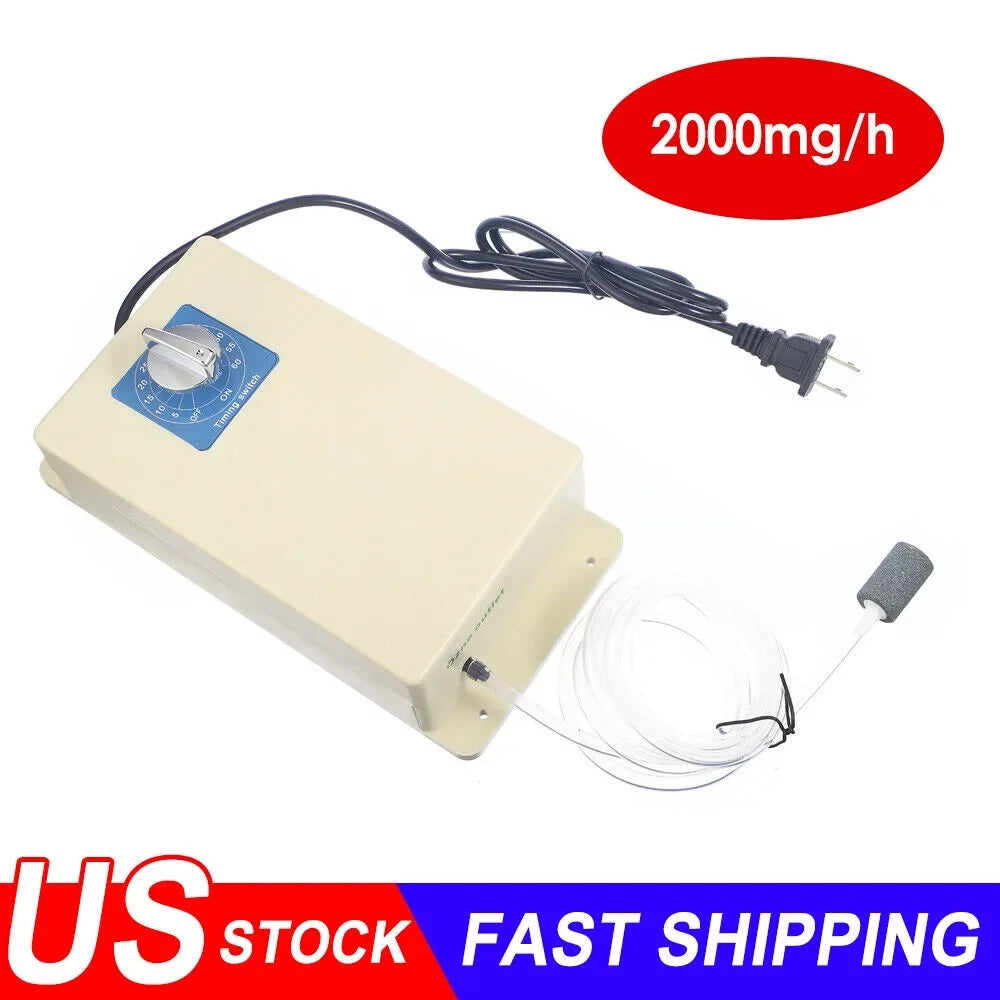 Sterilization Purifier for 2000mg/h Generator and JahyShow Home - Ozone liquid Food Ozone