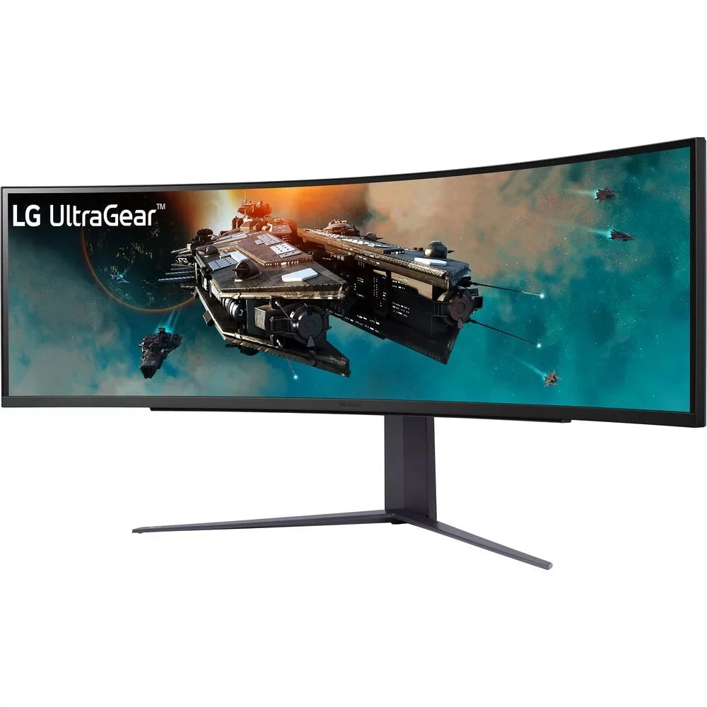 Curved Black LG 1000, with DisplayHDR 240Hz Box Monitor DQHD 1ms Open 49GR85DC-B 49" VESA Ultragear