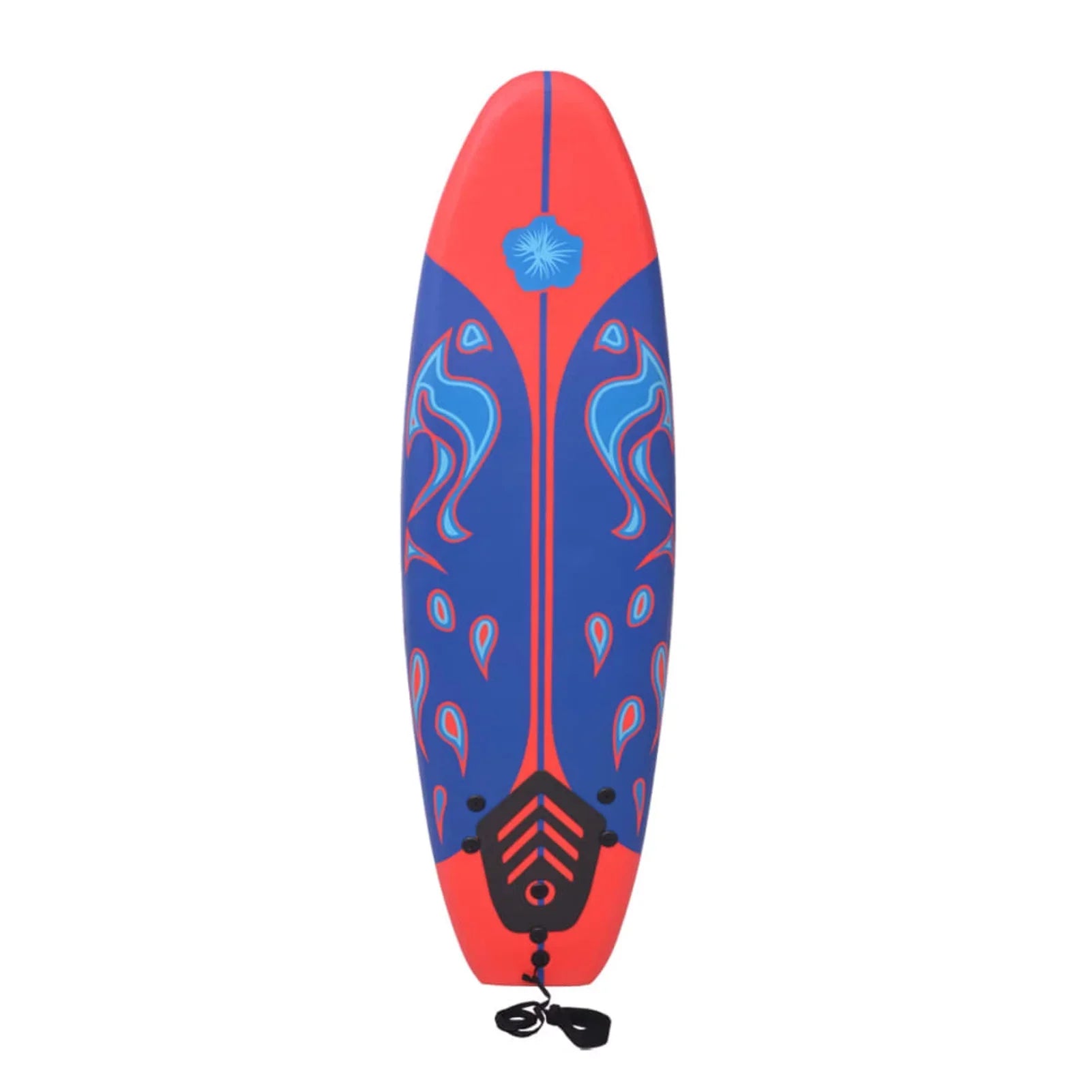 Inches 66.9 18.4 Youth x Surfing Fins, 3.1 for Beginners W x and Leash (L x T) Board Surfboard x and Beach with Adults Kit Anself