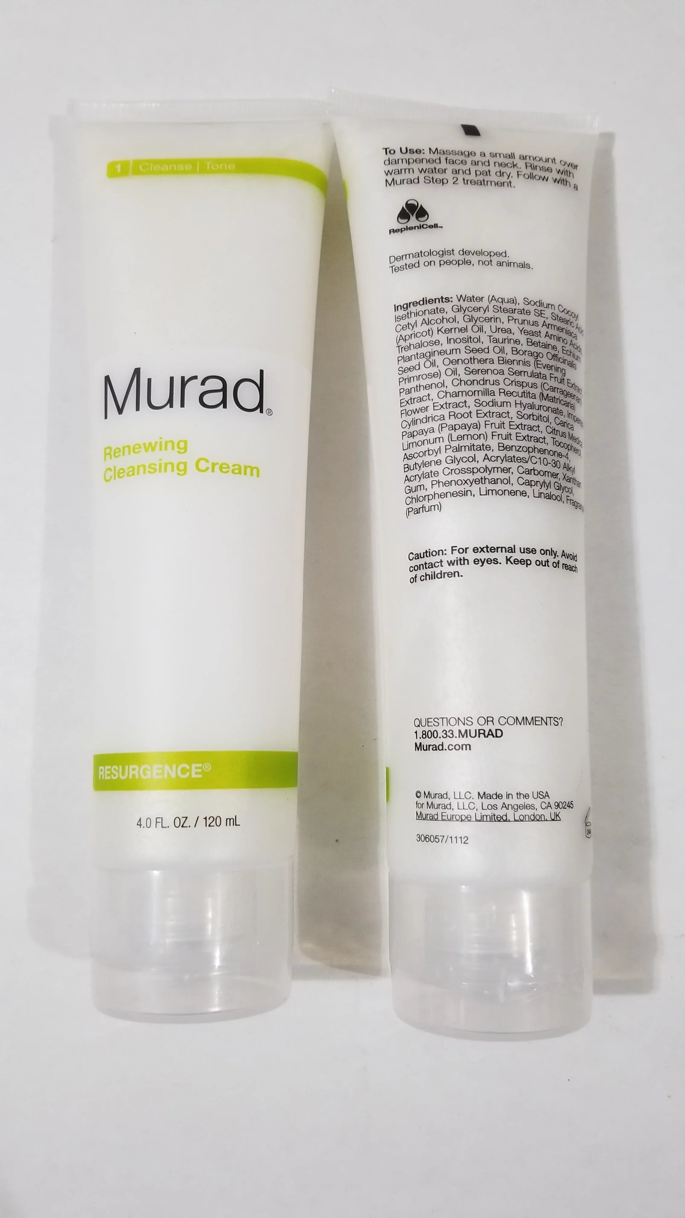 Box Renewing fl oz Each Murad 2X Cream, Improves - 4 Skin No Cleansing