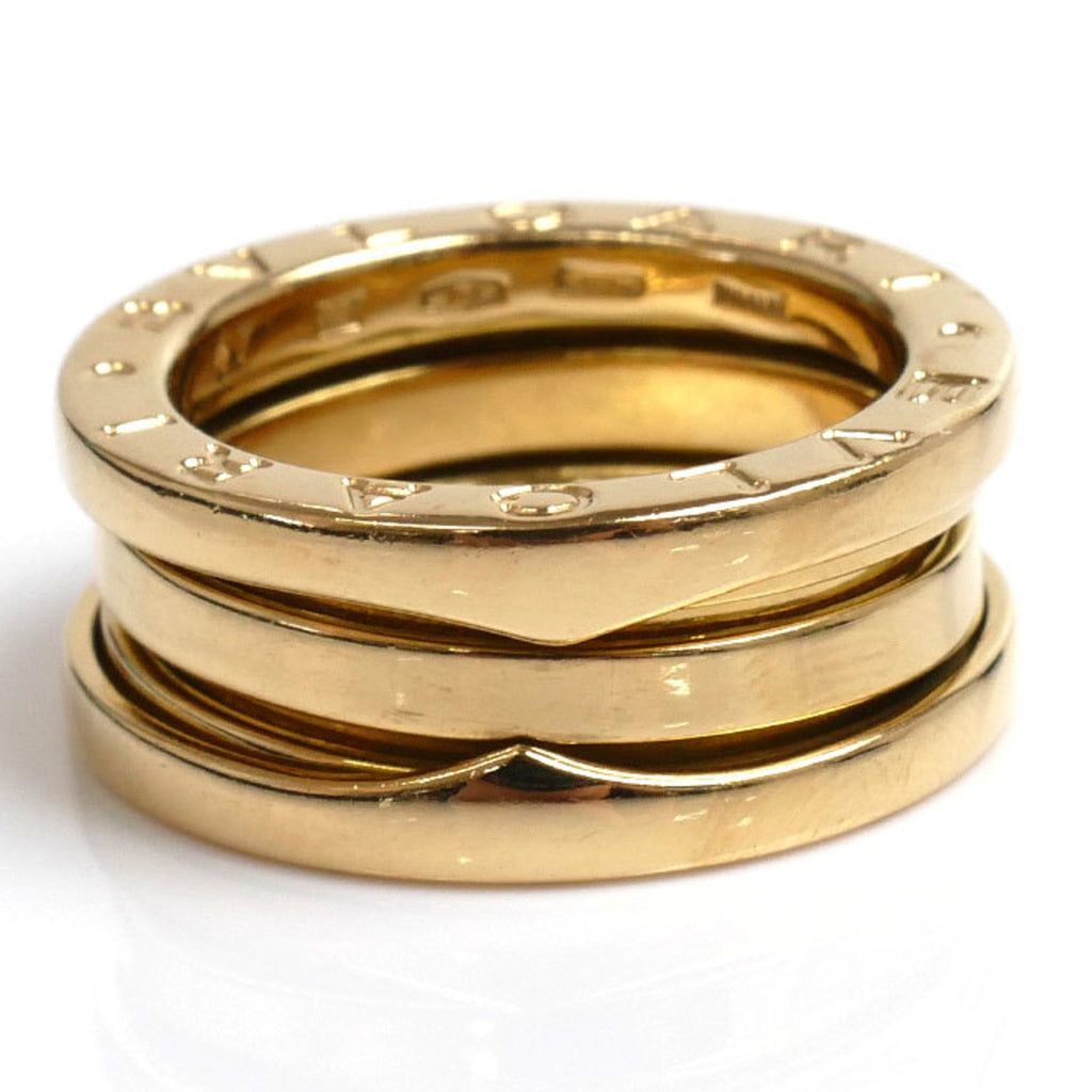 B-ZERO1 Ring, Pre-Owned (Good) Women's Gold Bvlgari 6.5, K18YG 47, dimension 7.7g, Three-Band BVLGARI Yellow