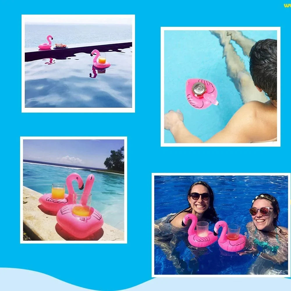Cup liquid Coaster Floating Holder Pool Fun Party Coasters Floats Drink Floats Inflatable Drink Pool for Holder Inflatable Float