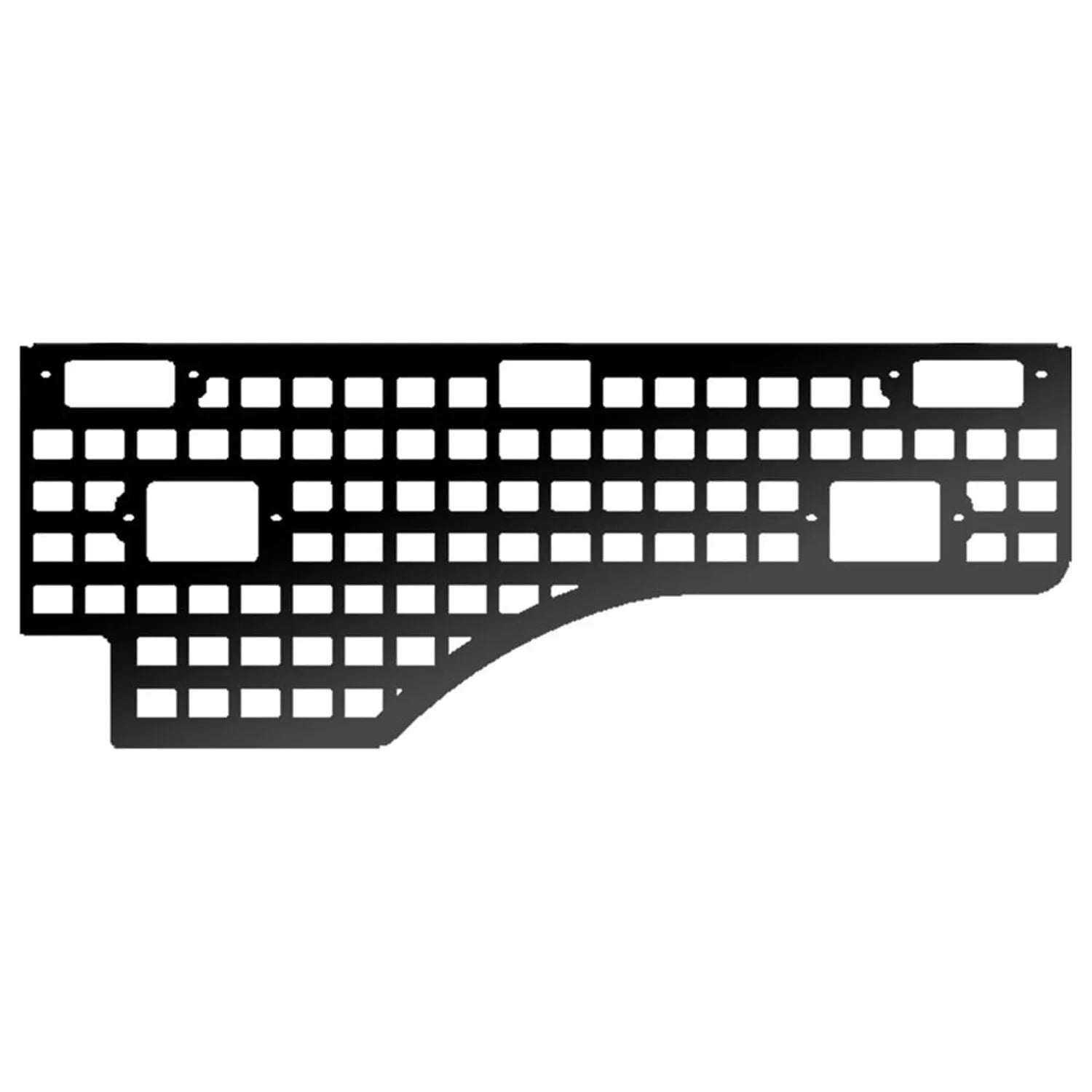 Molle Putco Panel Fits 15-21 Fits CHEVROLET Canyon COLORADO 195041 select: 2015-2016,2021-2022 Colorado
