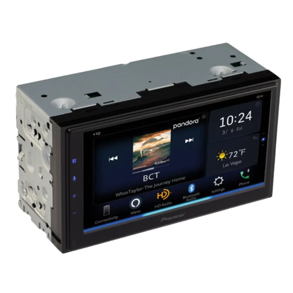w/ Bluetooth Pioneer Backup 6.8" Multimedia DMH-W4660NEX Camera Receiver New &