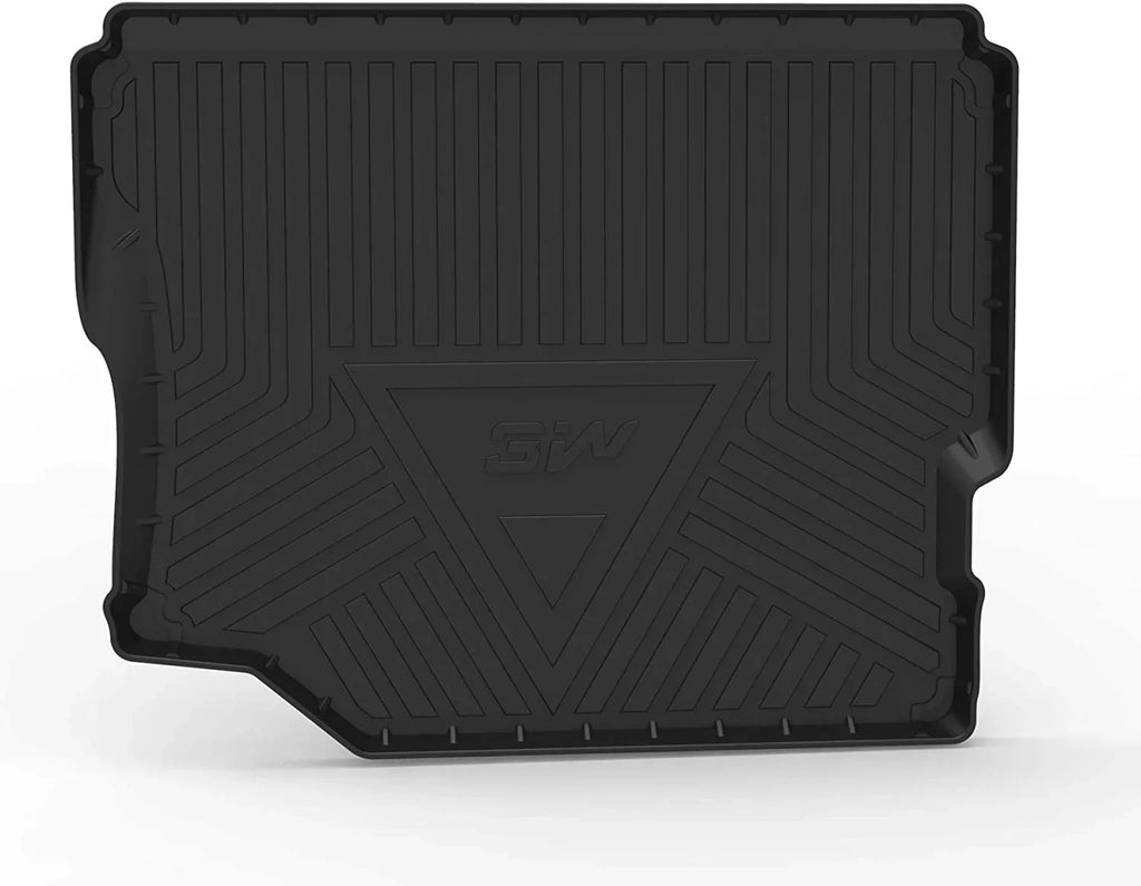 Mat Trunk Liner 3W 2021 climate JL Black for All 2018 4-Door subwoofer Unlimited for 2019 (Not Wrangler JK), Jeep Cargo JL for with 2020