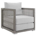 Allora and Gray Chair White Patio in