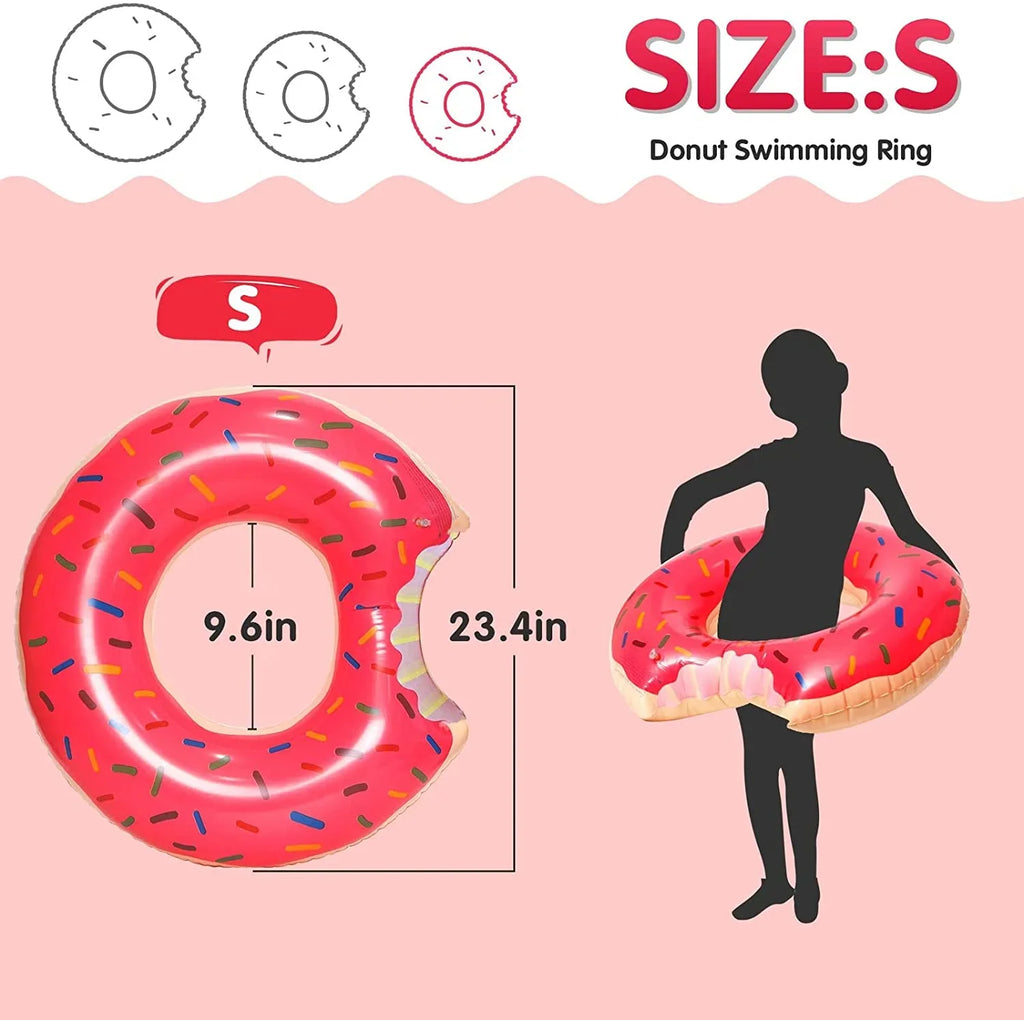 Doughnut Pool Donut Pool for Ring Swimming Pool Ring Pool Donut Tube Float Beach Doughnut Floats Floatie Floatie DMAR Pool Donut Donut Inflatables Pool Donut Pool Tube Donut Doughnut Inner