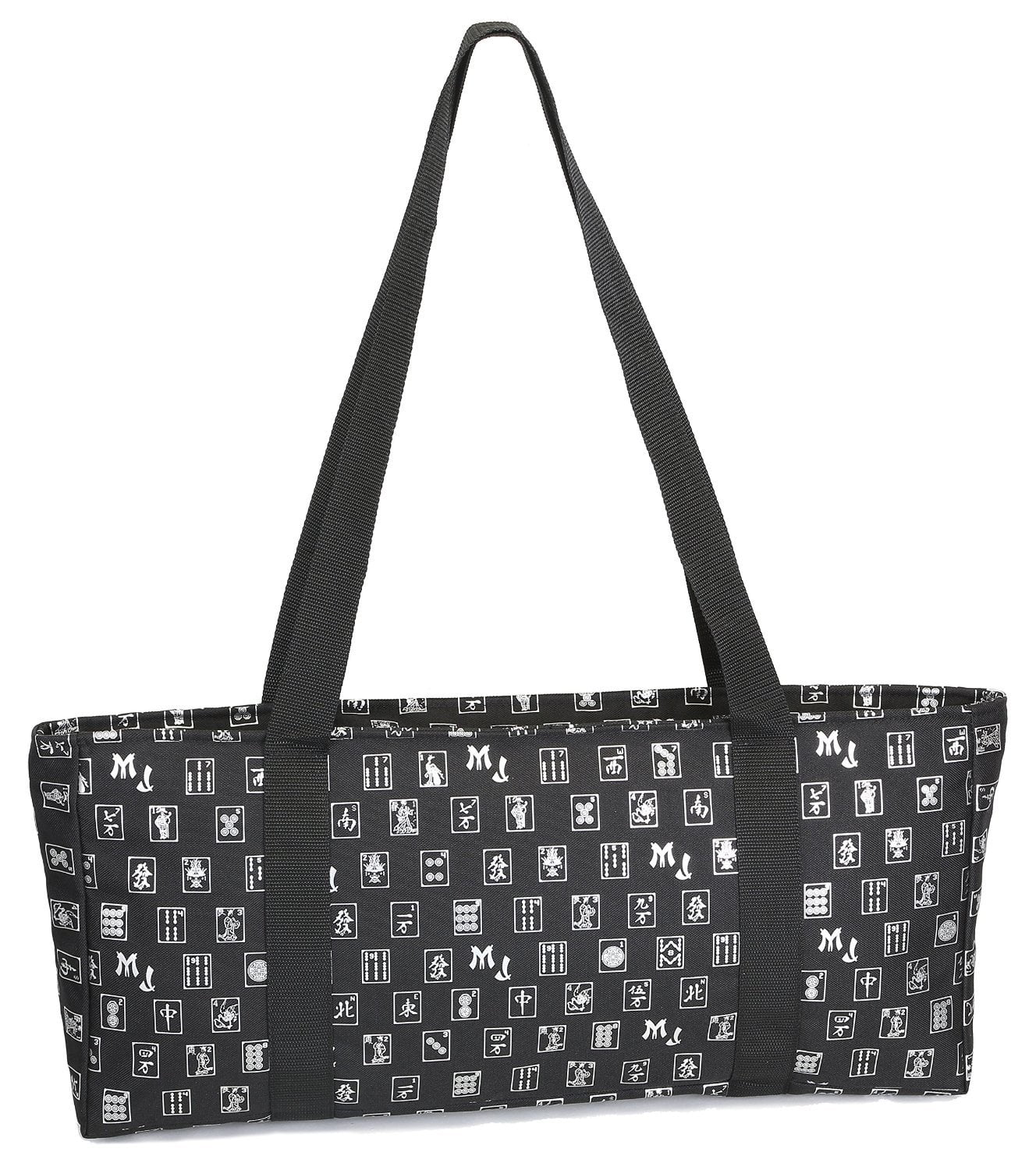 included) matching Soft Mah MJ bonus Jongg wraps Case, Designer Black not (Replacement Logo Direct Replacement Case racks tiles, a Soft Only trays, and two - Silver includes and & pushers bag,