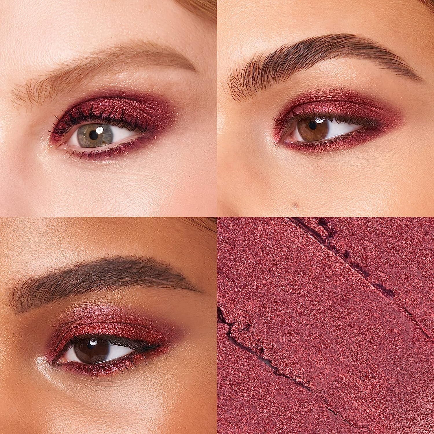 Mally Eyeshadow Cream Formula and Easy-to-Apply Stick Beauty Color - Stick Shadow Fierce Shimmer - Waterproof - - Evercolor Crease-Proof Buildable