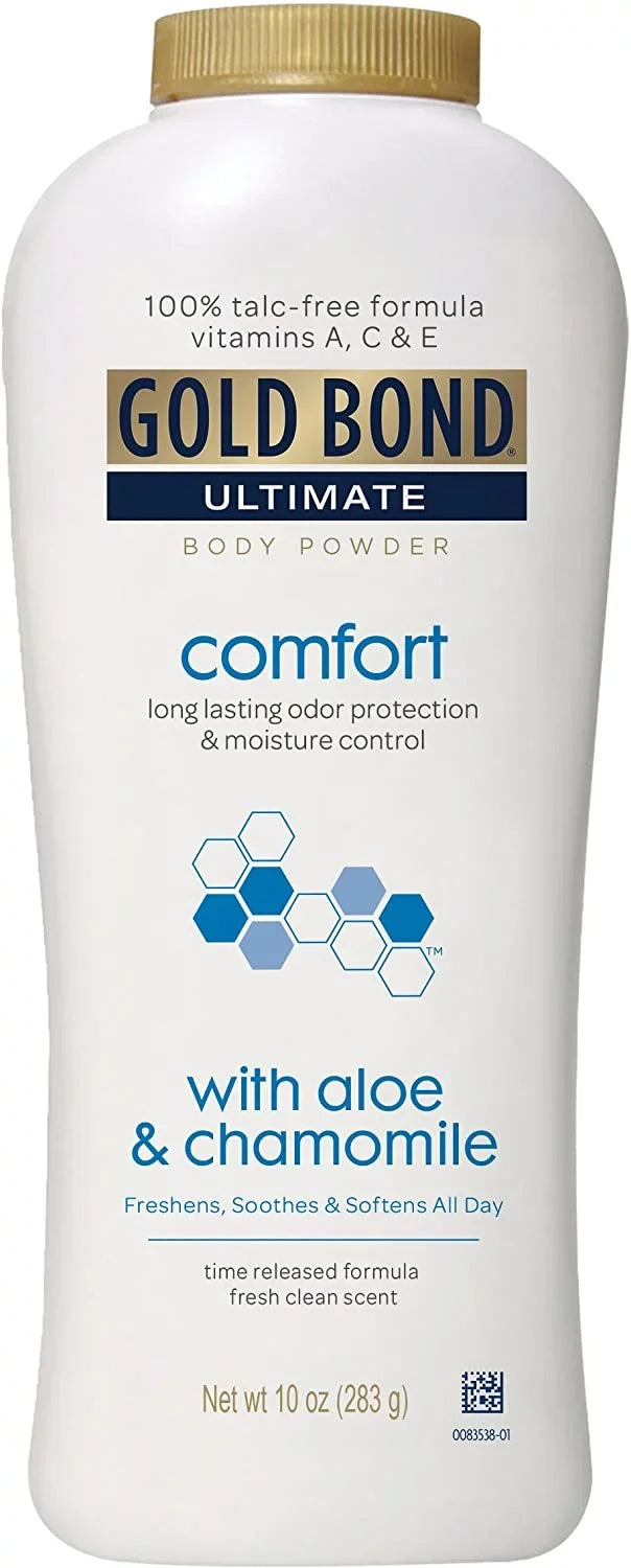 3 Bond Ultimate Aloe 10 Pack Talc-Free Body Powder Gold oz Comfort