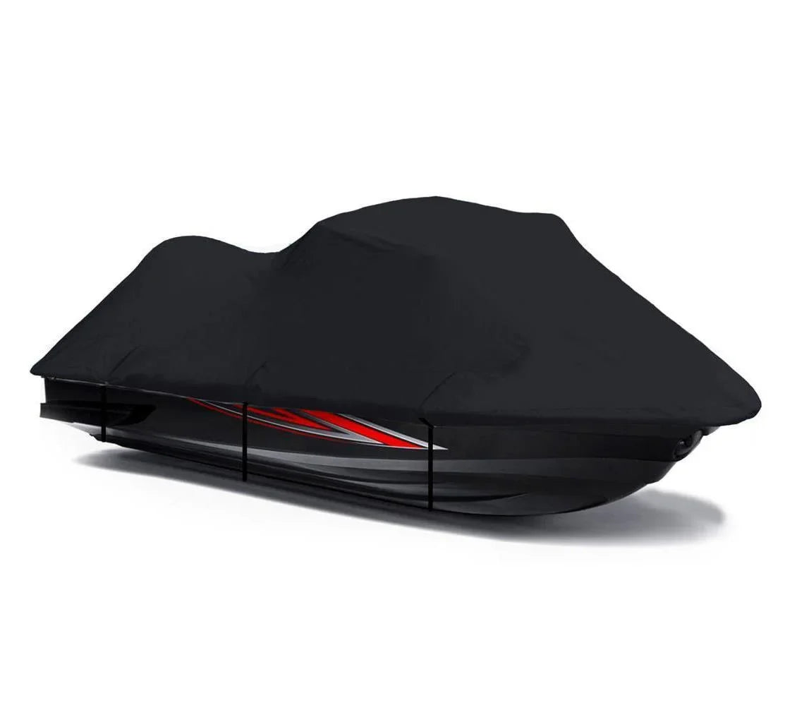 BLACK Compatible Bombardier SKI PWC Sea-Doo XP Doo Seater Sea Cover JET 1992 580 600D for 1-2