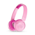 Kids Headphones with JR JBL Technology 300BT Wireless On-Ear Safe (Pink) Sound