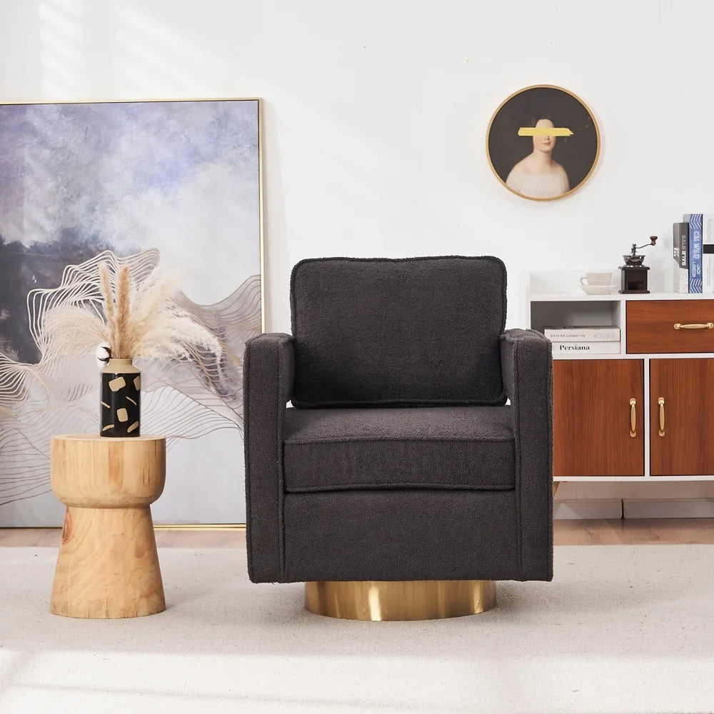Room,360 Hotel, for Swivel Swivel Chair Living Sofa jx Chair, Leisure Club Degree Single je Yone Modern Office for Barrel Accent Bedroom, Arm Chair Nursery, Small