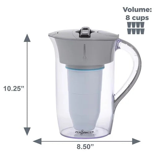 Pitcher Cup Meter Filter liquid liquid Round grade ZR-0810G, 8 with ZeroWater