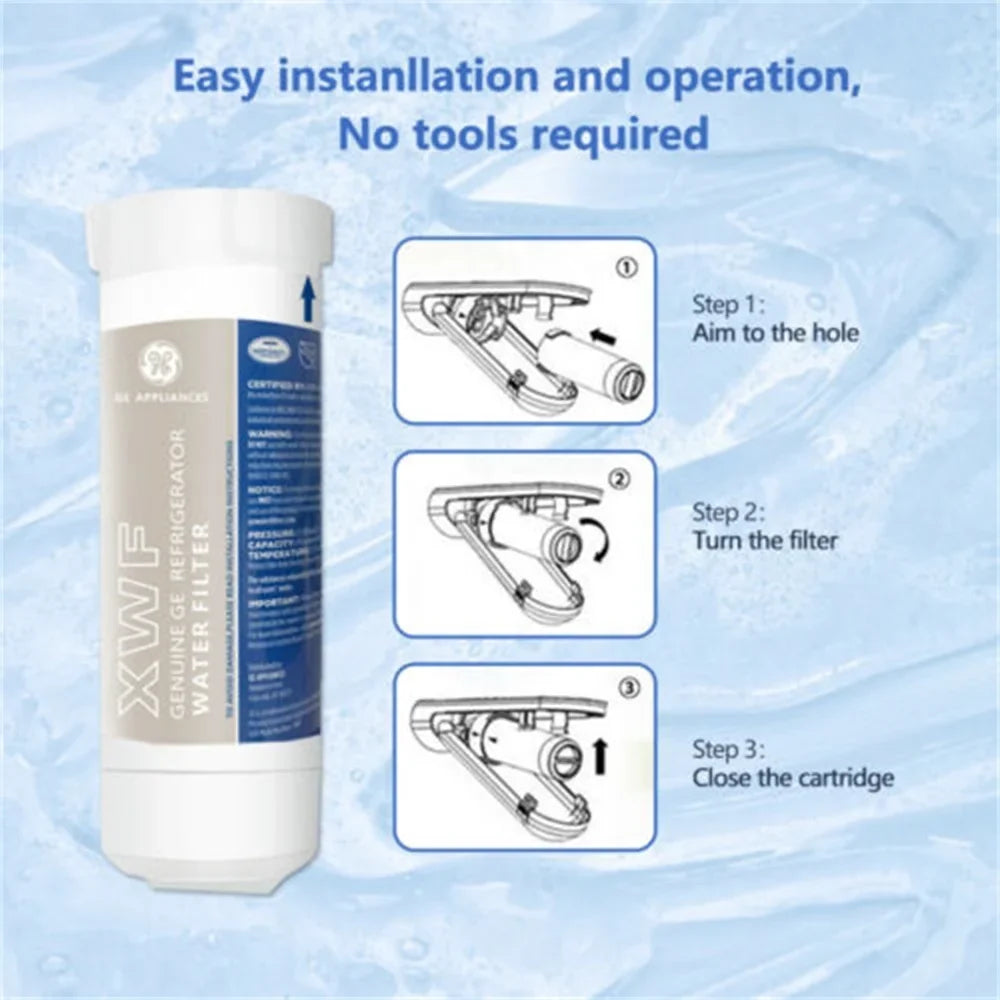 Not (4 XWF Replacement Filter, Pack)XWF XWFE Refrigerator Appliances Fit liquid