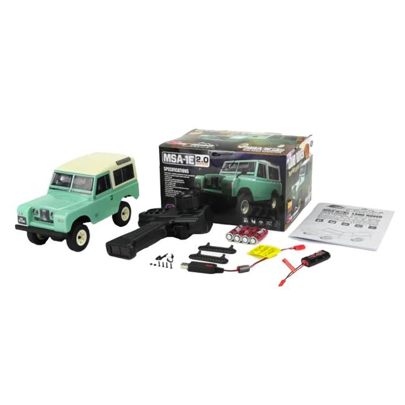 24 1 Crawler 2.0 Rover RTR S2A Land by Car 4WD MSA-1E Scale