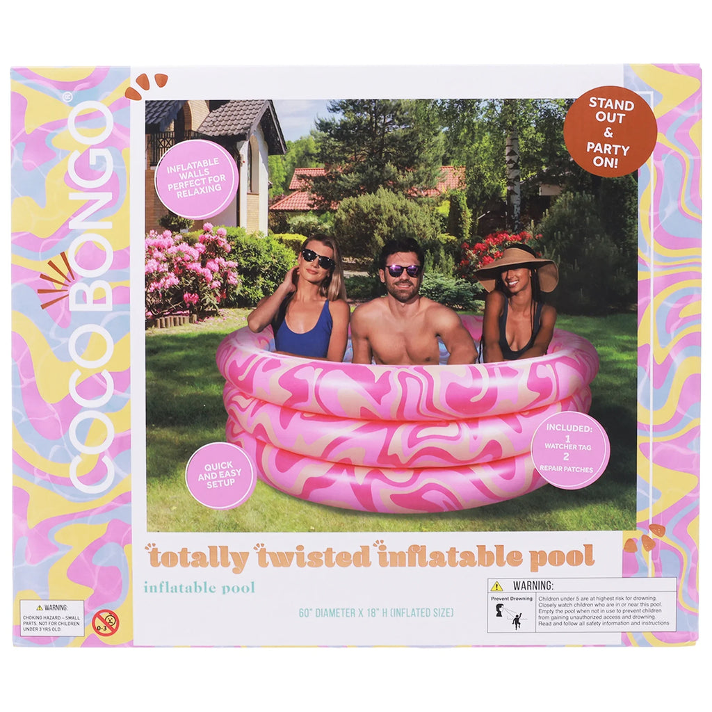 3 Totally Cocobongo Pool Inflatable Twisted Ring