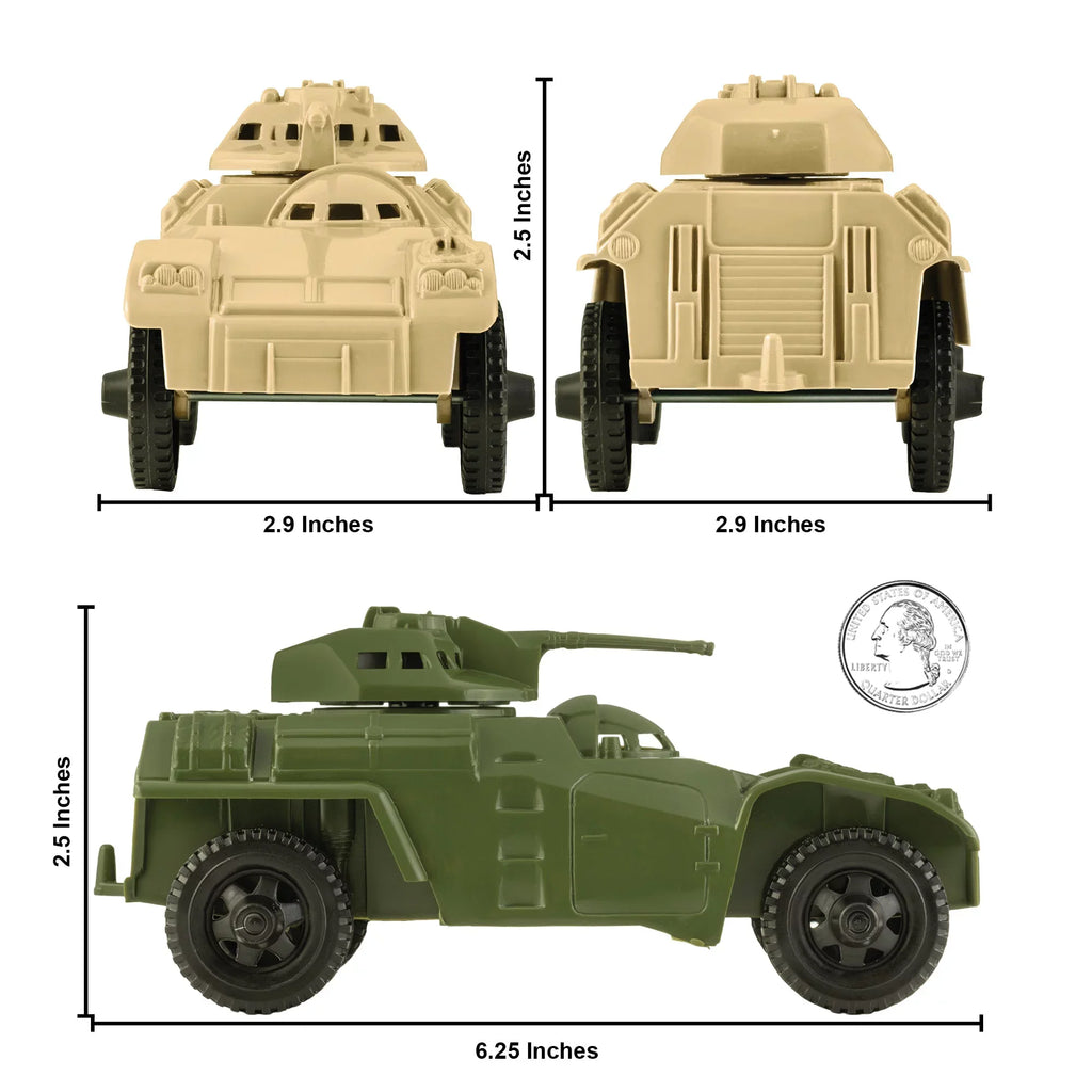 & Recon Tan Patrol - New Scout Armored Vehicles Green