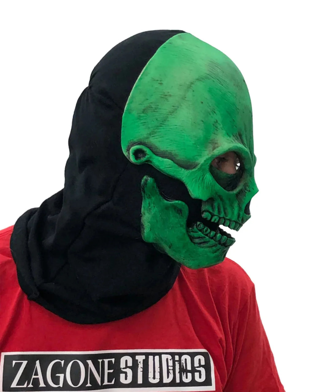 Uv Sock Skull Green Mask
