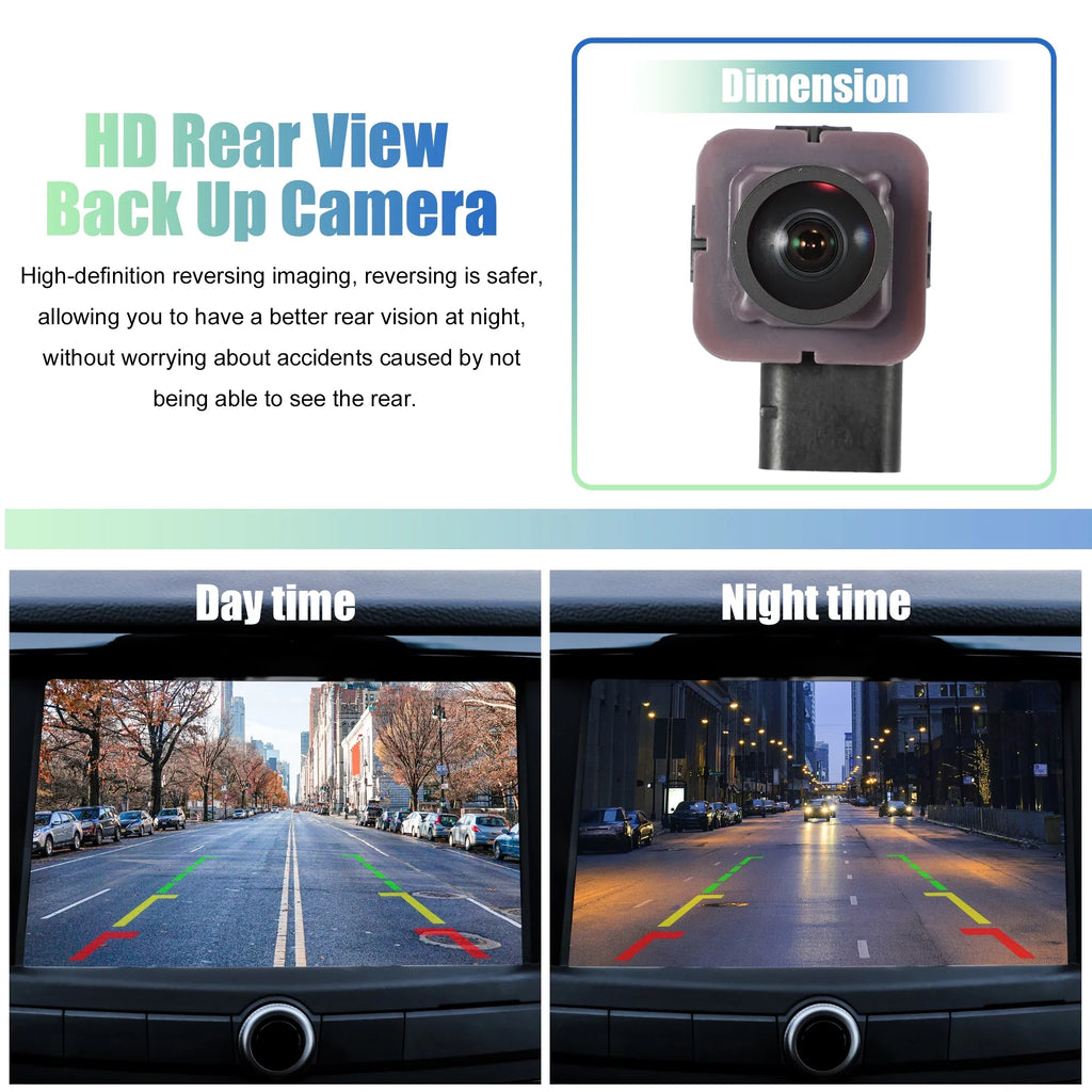 Assist View HS7T-19G490-AC Back Park Set 1 Reverse Fusion Camera Camera Up Rear Car 2017-2020 for