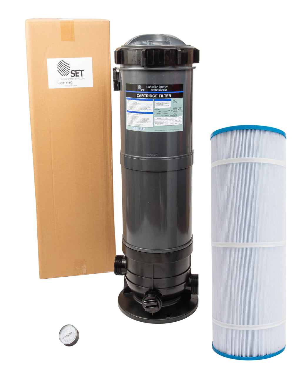 for with 90SF Pools Filter Swimming Gauge Cartridge Pressure System