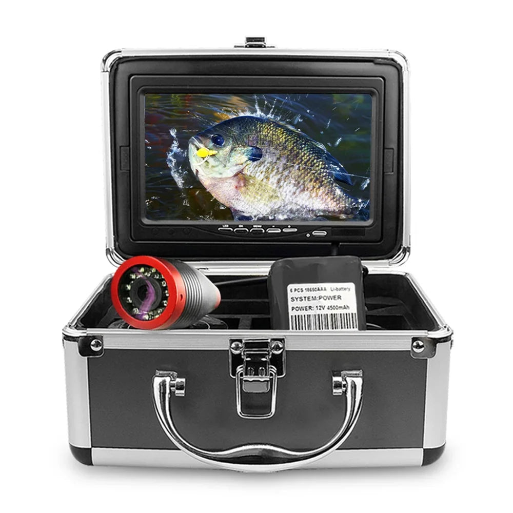 Screen Finder Fishing with Underwater Lake Fish Camera Erchang Sea Fishing Inch Kayak 7 Boat Portable for