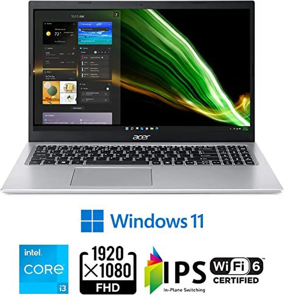 FHD 15.6" ASPIRE SSD ACER A515-56-33C0 I3-1115G4 5 SILVER 4GB - 128GB