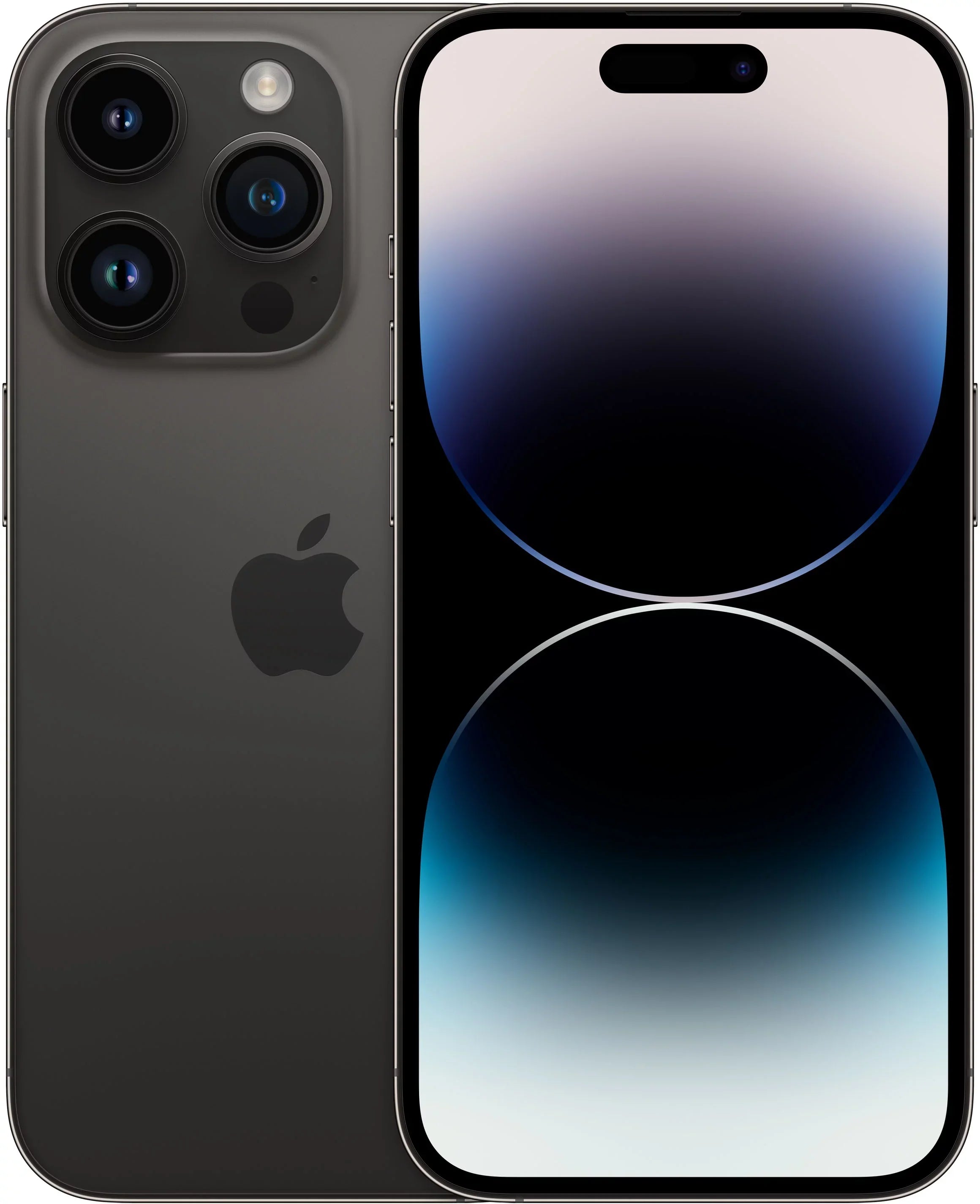 iPhone (T-Mobile) (Refurbished) 128GB Pro Max Black MQ8N3LL/A Space Restored 14