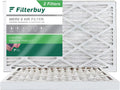 HVAC Pleated MERV (2-Pack) Filterbuy AC 8 15x30x2 Furnace Air Filters