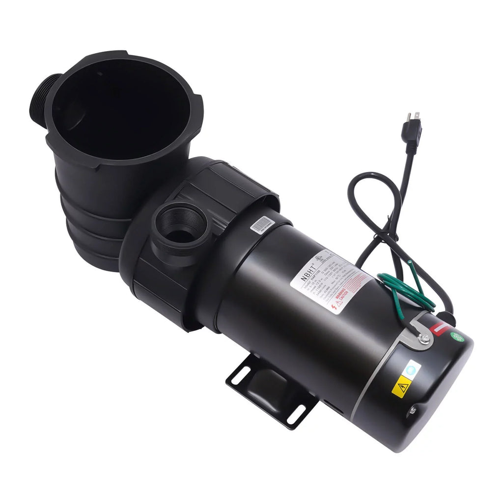 W 1.5HP Pump Ground 1100 92GPM Above Swimming 3450rpm SPA Pool Filter w/Strainer