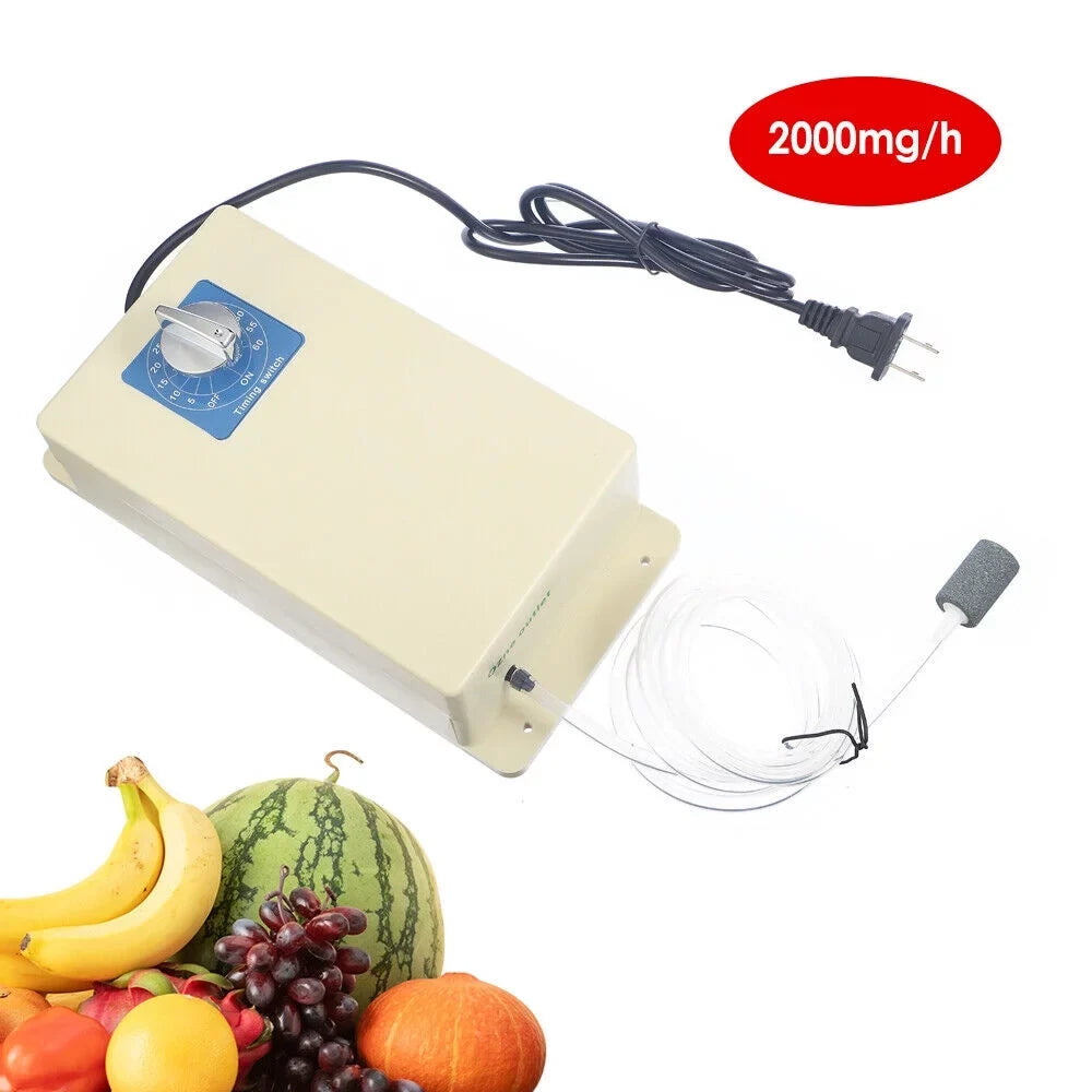 Sterilization Purifier for 2000mg/h Generator and JahyShow Home - Ozone liquid Food Ozone
