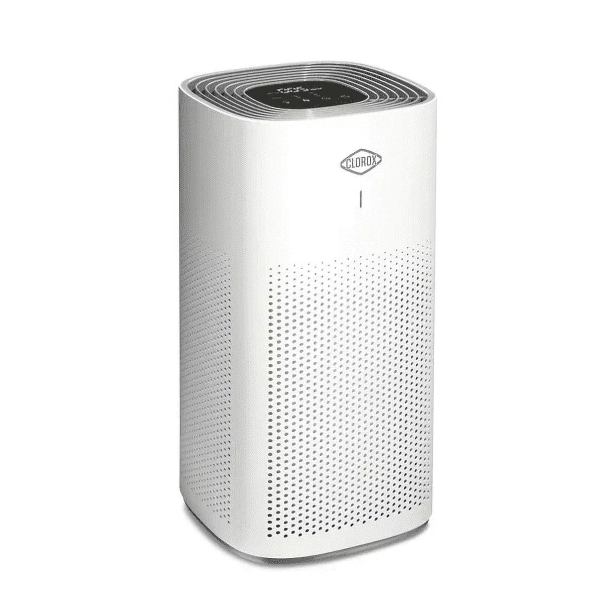 Filter, up Large Sq. Capacity True HEPA Clorox 11010 Refurbished 1,500 Air to Purifier, ft. Room