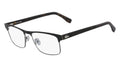 Onyx Rim Eyeglasses Frame Full Matte L2198 Metal Men's 004 Lacoste