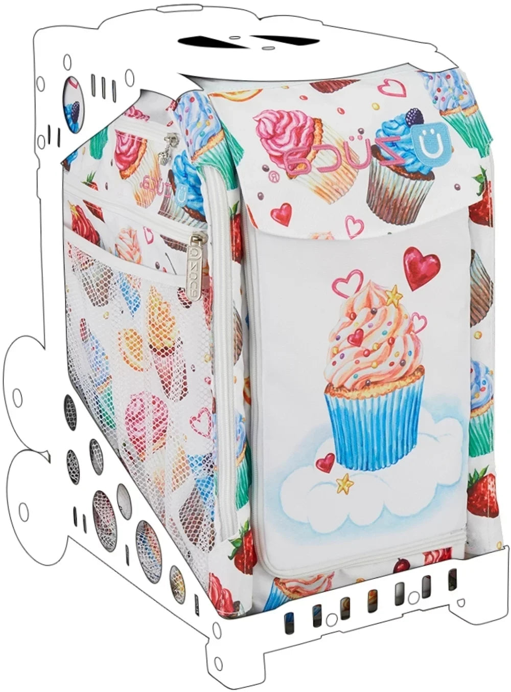 Hand Zuca with Washable Insert Removable Polyester Life 600D Sweet liquid-Resistant