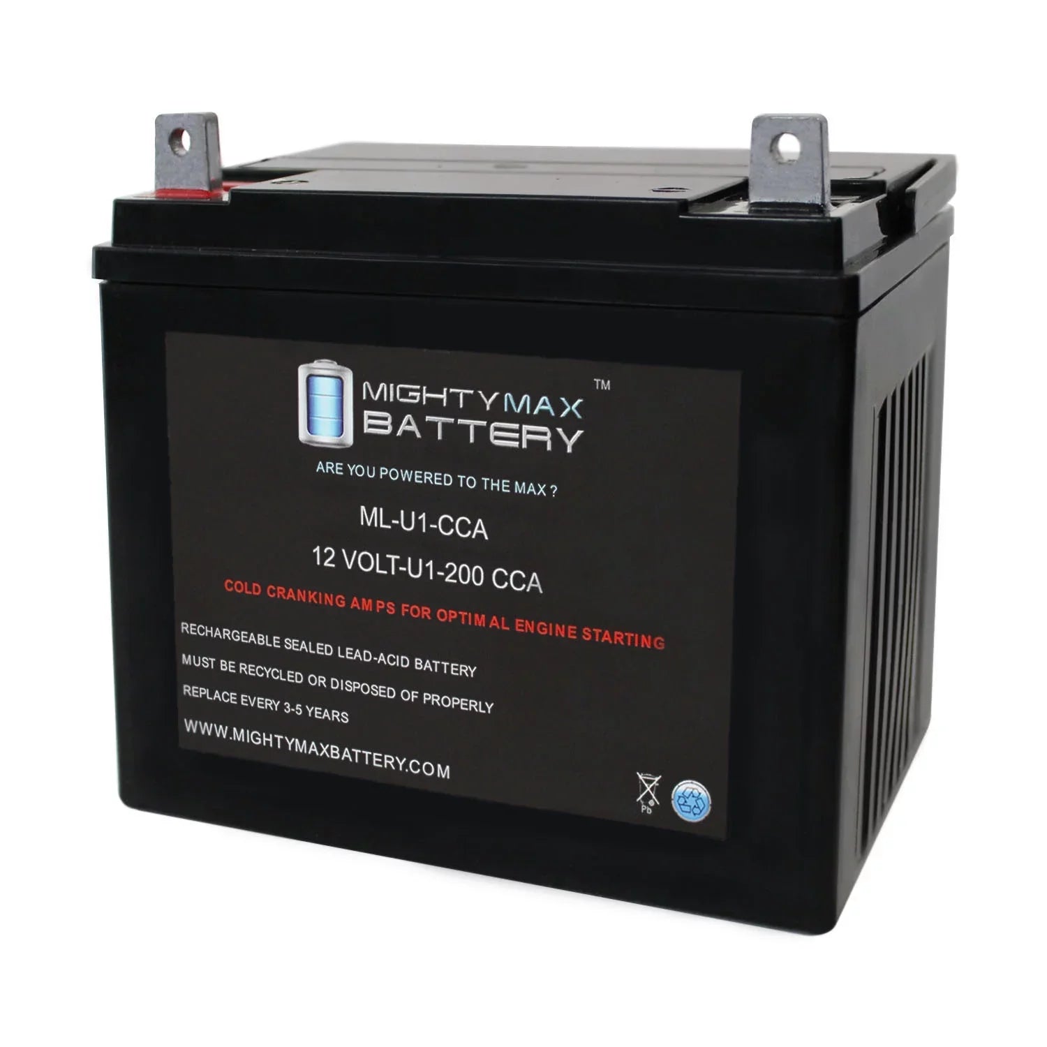 200CCA Lawn Textron Battery Mower ML-U1 12V ZT-331 for Bobcat 0Turn