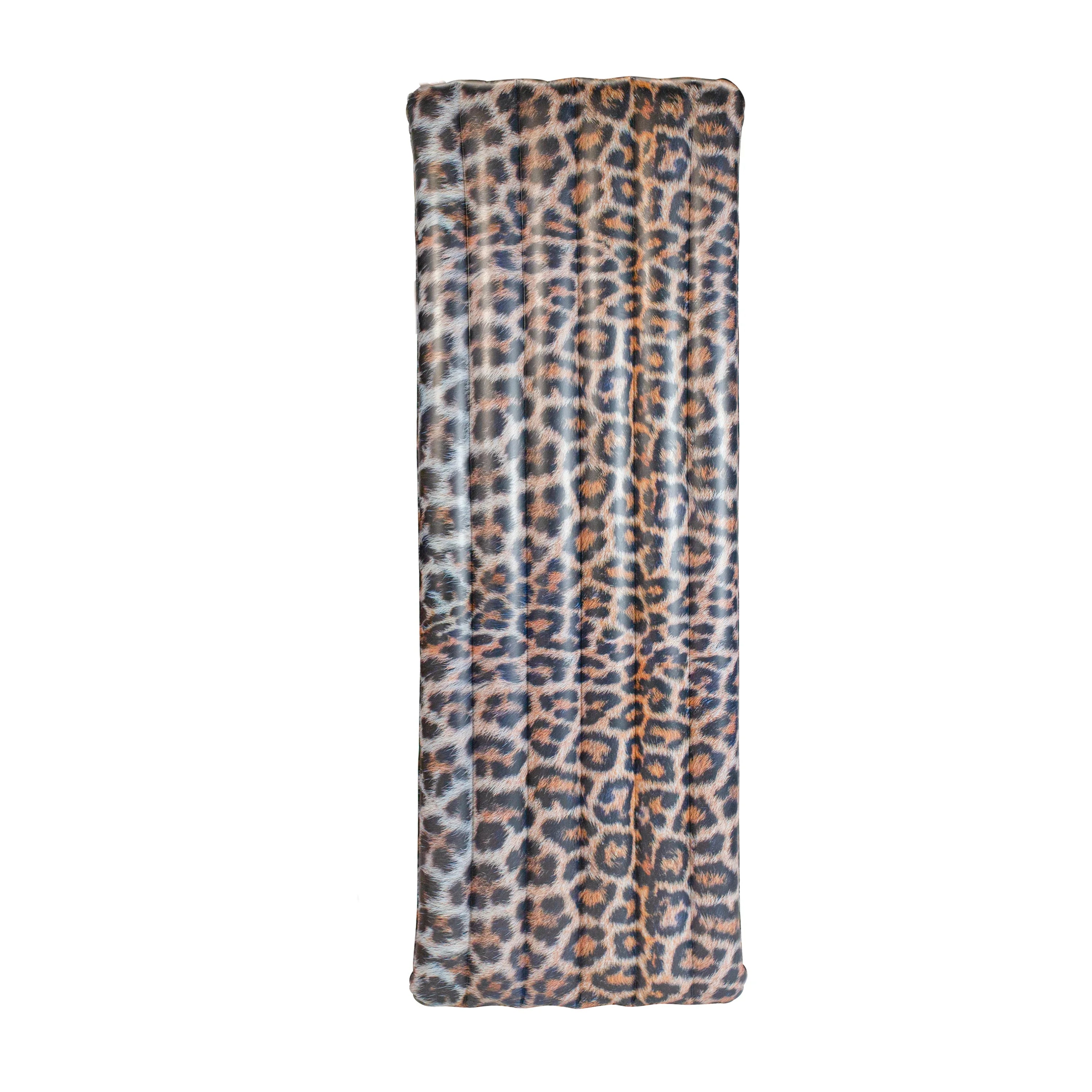 Brown Safari Print Pool 74" Leopard Raft PoolCandy Deluxe Collection