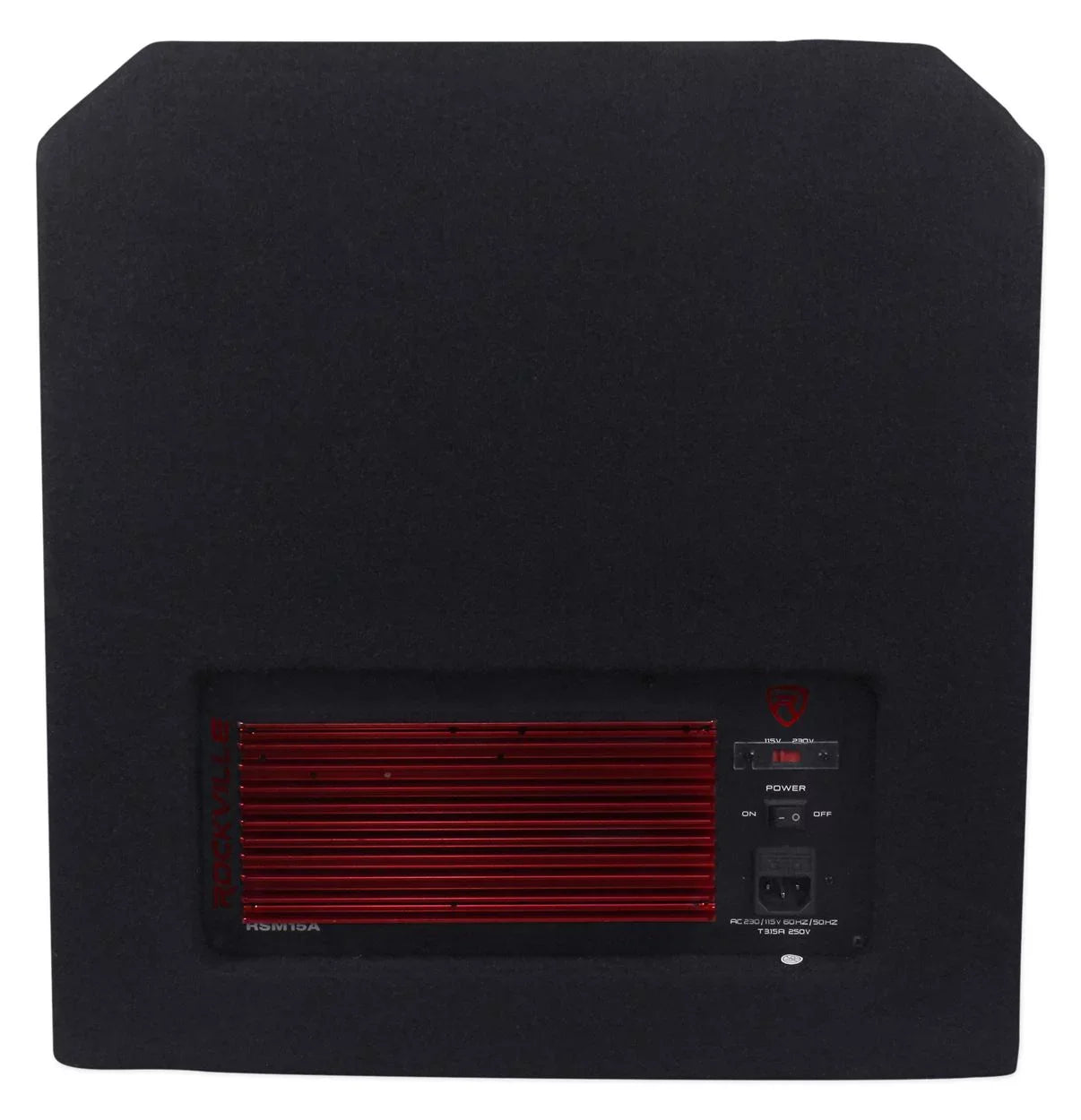 2-Way 15" 1400 Powered Rockville Floor Speaker Watt Monitor Active RSM15A Stage