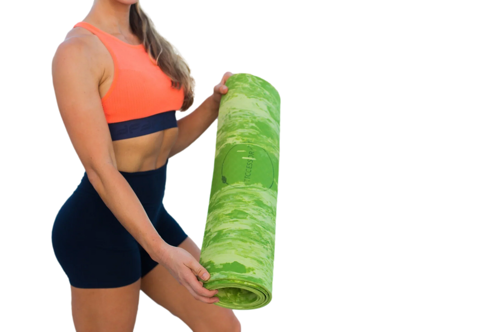 Marble Stretching, Fitness Fitccessory - & for Large Thick Proof Yoga, Mat Home Workouts Sweat Yoga 3mm Pilates, Floor